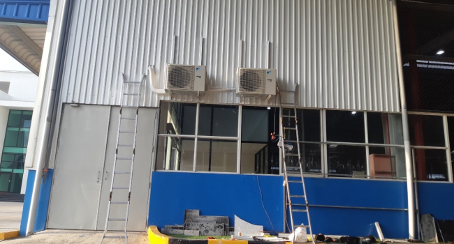 DỰ ÁN LẮP ĐẶT MÁY LẠNH CHO CÔNG TY